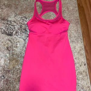 Fabletics hot pink dress